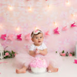 girl cake smash themes